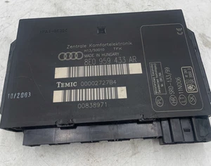 AUDI A4 B6 B7 8E COMFORT/CONVENIENCE CONTROL MODULE BCM 8E0959433AR - Picture 1 of 2