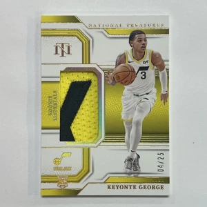 Keyonte George 2023-24 National Treasures Rookie Material Patch Prime /25 SH - Picture 1 of 2