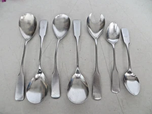 7 - WMF Cromargan PILGRIM Older Satin Stainless GERMANY Flatware Serving Spoons - Picture 1 of 6