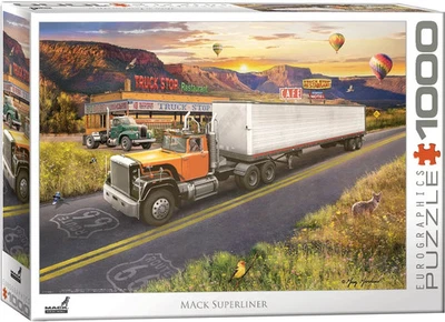 Mack Superliner 1000 Piece Jigsaw Puzzle Eurographics New - Image 1 of 2