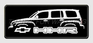 CHEVROLET HHR PARCHE BORDADO PLANCHA/COSER 5-3/4" X 2-3/8" VAGÓN PANEL ESTACIÓN - Imagen 1 de 2
