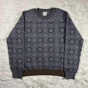 DRIES VAN NOTTEN All-over pattern wool knit mode - Picture 1 of 4