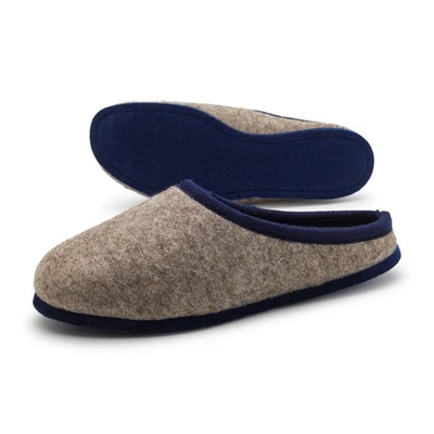 PANTOFFELMANN Wollfilz Pantoffel Herren Damen Bio Filzpantoffel Hausschuhe Filzlatschen 36-51