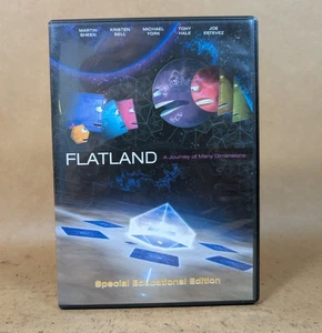 Flatland: A Journey Of Many Dimensions (DVD, 2007) Special Education Edition - Picture 1 of 9