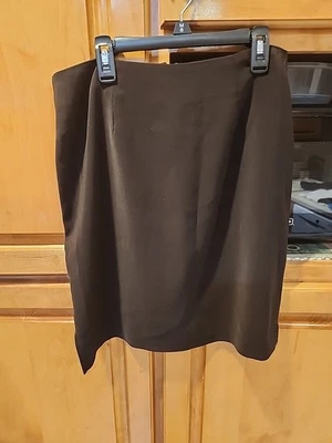 Falda diseño Paul Harris. Marrón. Talla 8. Foto 1 de 4