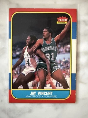 1986-87 Fleer - Jay Vincent #118 - Image 1 of 2