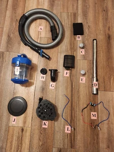 Pezzi di ricambio per aspirapolvere bidone idromassaggio Eureka NEN110F (L) - Foto 1 di 14