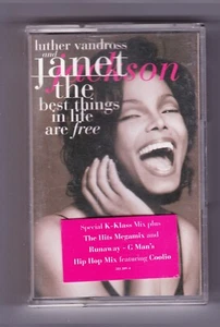 Luther Vandross & Janet Jackson The Best Things In Life Cassette Single UK - Picture 1 of 2