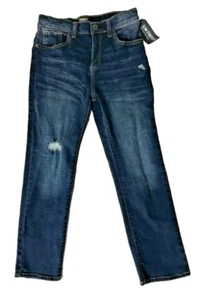 NWT OshKosh Stretch Blue Jeans Slim Leg Girls 10 MSRP $38 - Picture 1 of 6
