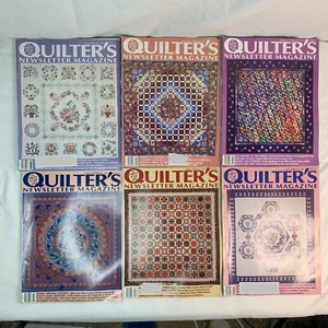 Quilter's Newsletter Magazine Half Year Lots 1990-2002 Vintage Quilt Pattern 90s - Picture 1 of 260