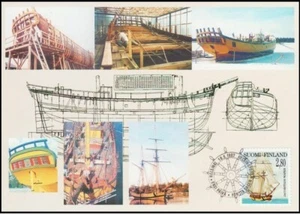 Finland Jacobstad Wapen Sailing Ship Galeas Finland Mint Maxi FDC Card 1997 - Picture 1 of 1