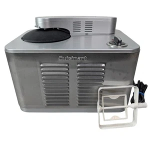 Cuisinart ICE-50BC Commercial Quality Ice Cream & Frozen Yogurt Maker Working - Picture 1 of 5