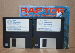 Raptor: Call of the Shadows (PC, 1994) - Rare - 3.5" Floppy Disks - Picture 1 of 4
