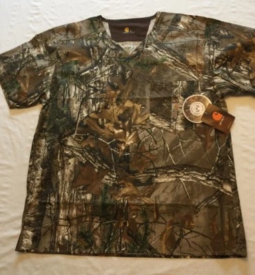 NWT Carhartt C15308A Black Navy C15208A Green Ripstop C15405 Realtree Scrubs Men - Image 1 of 4