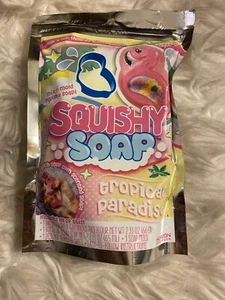 Squishy Soap Tropical Paradise Mix & Mold Girls Bath flamingoes - Picture 1 of 3