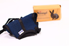 Niteangel Rabbit Harness with Leash Size M Royal Blue