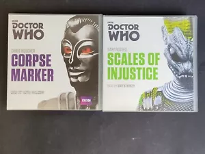 BBC Dr. Who Audio Disk Corpse Maker And Scales Of Injustice ~ T533G - Picture 1 of 7