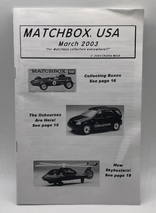 Matchbox USA Club Magazine - March 2003 - Picture 1 of 3