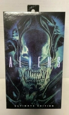 NEW NECA Aliens Ultimate Edition 7" Scale BLUE Alien Action Figure (1986) - Image 1 of 3