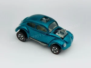 Hot Wheels Redline CUSTOM VOLKSWAGEN Aqua US White Interior Very Nice !! - Picture 1 of 5