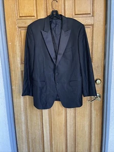 Dolce & Gabbana Men's Off Black One Button Blazer Size 54 - Picture 1 of 13