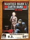 Manfred Manns Earth Band Tour Poster Deutschlandhalle Westberlin 1981