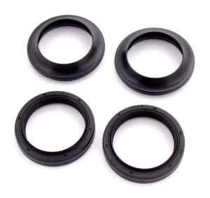 Gabelsimmeringe mit Staubkappe 43-55-9,5/10,5 FSD-043 für KAWASAKI SUZUKI YAMAHA - Picture 1 of 6