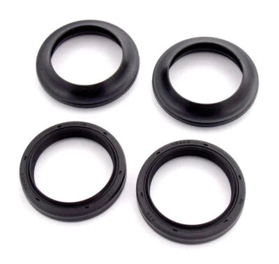 Anillos de horquilla con tapa antipolvo 43-55-9,5/10,5 FSD-043 para KAWASAKI SUZUKI YAMAHA - Imagen 1 de 4