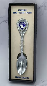 Missouri Show ME State, Halbtasse 3,5" langer silberfarbener Souvenir-Löffel - Bild 1 von 5