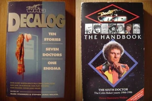 Doctor Who Decalog Sixth 6th Dr Handbook Book Virgin BBC Books EDA PDA Novel - Picture 1 of 7