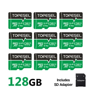 LOT 128GB Micro TF SD Card SDXC Class 10 U3 Memory Card High Speed TF Cards - Picture 1 of 18