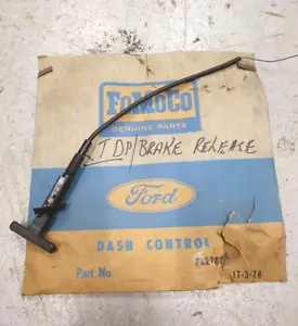 NOS GENUINE FORD HANDLE PARK BRAKE RELEASE 73-on LTD SEDAN & COUPE - Picture 1 of 4