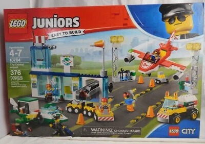 LEGO 10764 City Central Airport Juniors easy to build pilot airplane ages 4-7  - Image 1 of 4