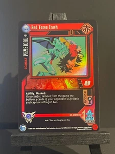 Dragon Ball GT TCG Red Torso Crash 151 SDS Limited Flat Foil! - Bild 1 von 2