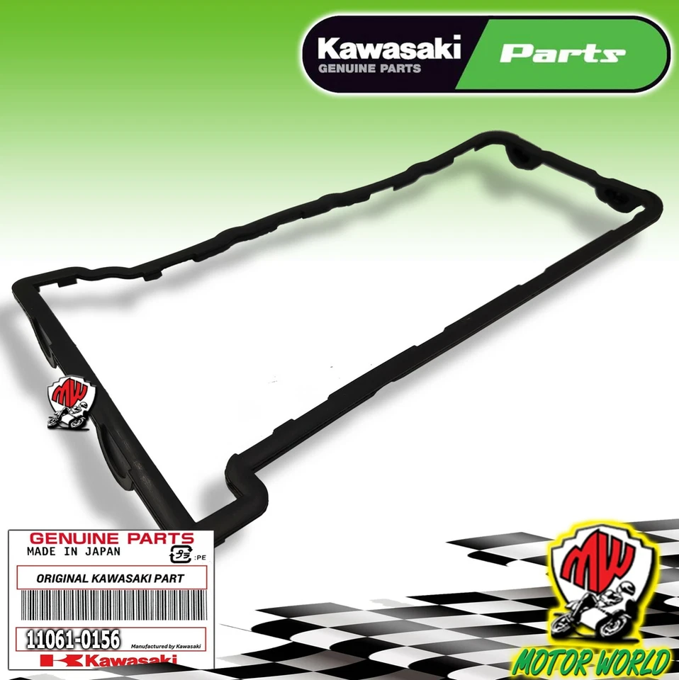 GUARNIZIONE COPERCHIO PUNTERIE ORIGINALE KAWASAKI ZX-6R 636 2003 2004 2005 2006 - Immagine 1 di 1