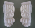  Pair of Wood Fireplace Corbel Shelf Brackets - Pre-treated with Primer. PNT719 