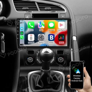 Für PEUGEOT 3008 2009-2015 9" Android 13 CarPlay Autoradio GPS Nav WiFi RDS DAB+ - Bild 1 von 12