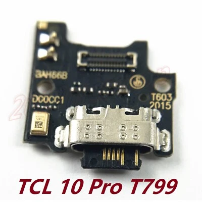 OEM Type-C DC Charging Port Dock Mic Jack Board For TCL 10 Pro T799 T799H - Image 1 of 4