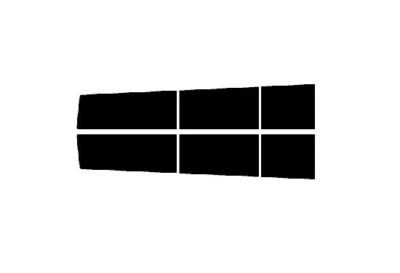 Dodge Challenger R/T SXT SE PULSE RALLY Rayas CAPUCHA/PARACHOQUES SOLAMENTE Oracal Foto 1 de 2