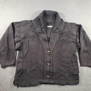 We The Free People Jacke Damen Small grau Oversized Fleece Cardigan Stretch - Bild 1 von 11