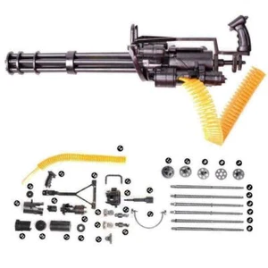 1/6 M134 Minigun Gatling Machine Gun US Army TERMINATOR Toy Gun  Assembly Model~ - Picture 1 of 10