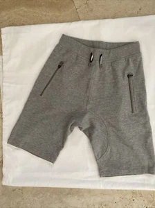 MOLO Ashton Dropped Crotch Boys Jogger Gray Shorts Sz 14 Organic Cotton NWOT - Picture 1 of 5