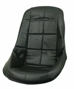 Seat Cover, Poly Low-Back Vinyl, Black, Fits VW Bug Baja Rock Crawler Sand Rail - Foto 1 di 2