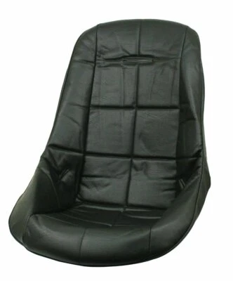 Seat Cover, Poly Low-Back Vinyl, Black, Fits VW Bug Baja Rock Crawler Sand Rail - Image 1 of 2
