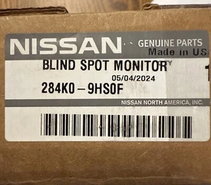 Genuine Nissan Blind Spot Radar 284K0-9HS0F - Picture 1 of 5