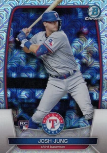 2023 Bowman - Josh Jung #43 Chrome Mojo Refractor (RC) - Bild 1 von 2