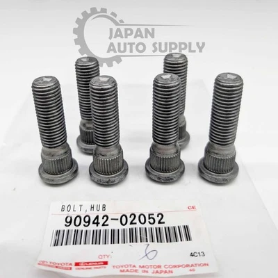 JUEGO DE PERNOS DE TUERCA DE RUEDA OEM GENUINO TOYOTA 4RUNNER SEQUOIA TUNDRA TACOMA Foto 1 de 4