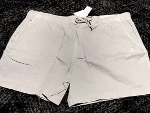 American Eagle Shorts Mens Beige 2XL XXL 24/7 Trekker Flex Drawstring New NWT - Picture 1 of 7