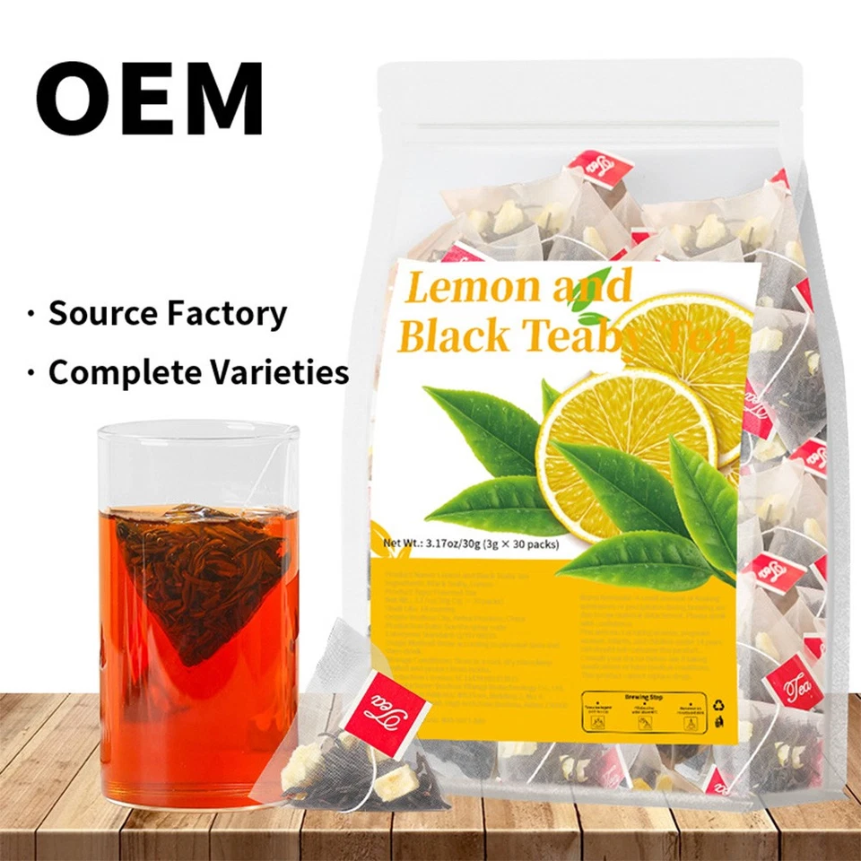 Zitronen-Schwarztee 150 g – fördert die Verdauung, hellt auf und verschönert - Bild 1 von 4