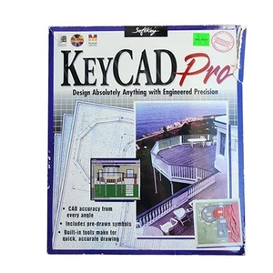 Softkey KeyCad Pro Big Box (CD-ROM, Windows 3.1, 95) - Picture 1 of 4